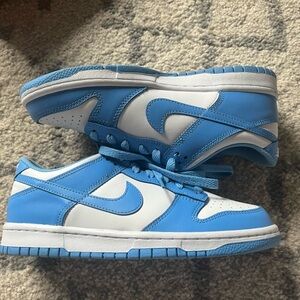 Nike Blue and White Sneakers